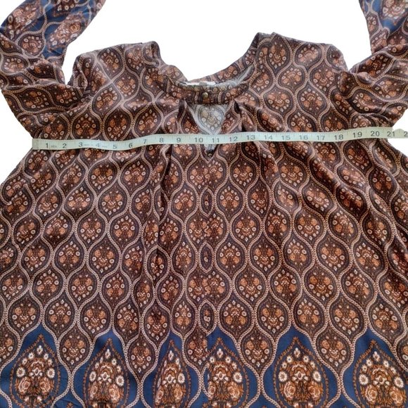 Jodifl Blouse Small Long Sleeve High Low Hem - Picture 3 of 10